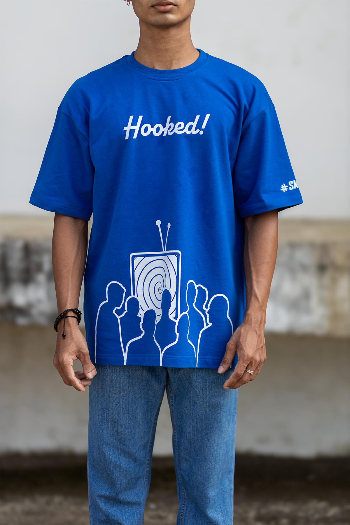 'Hooked' men's tee