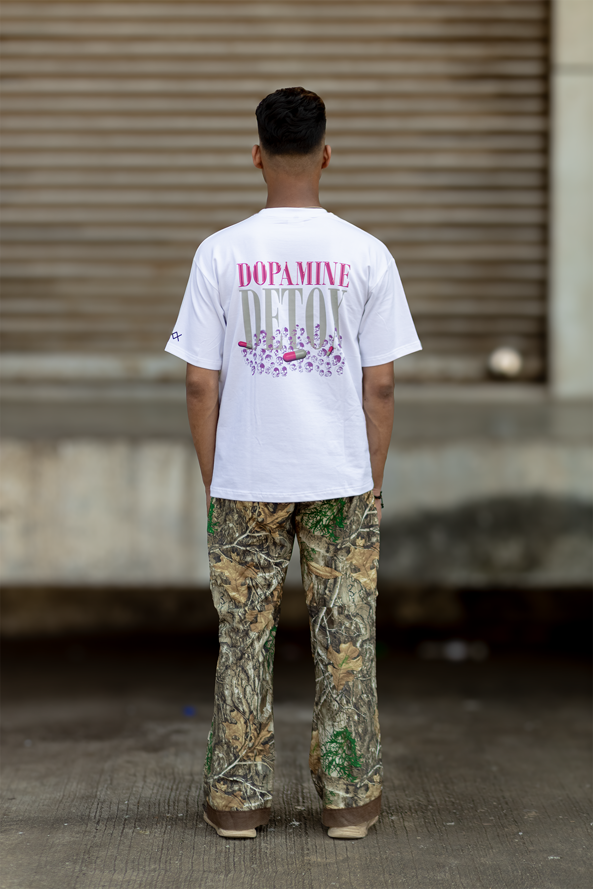 Dopamine Detox white tee