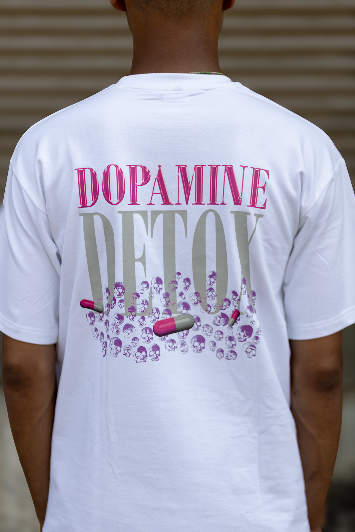 Dopamine Detox white tee