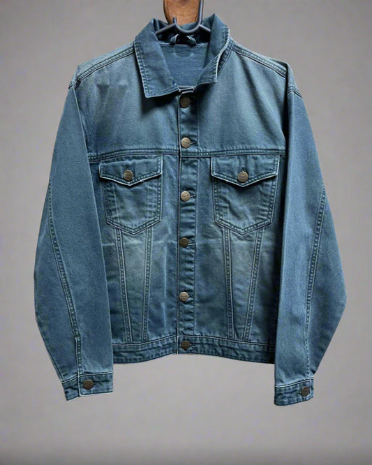 Buttoned Denim Jacket