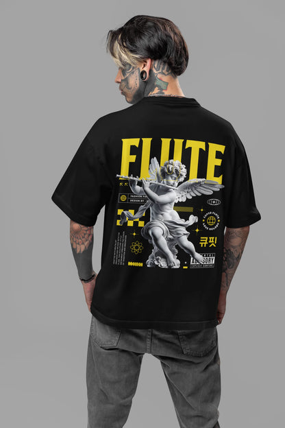 Elite men's oversized black