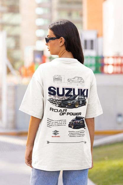 Suzuki white tee