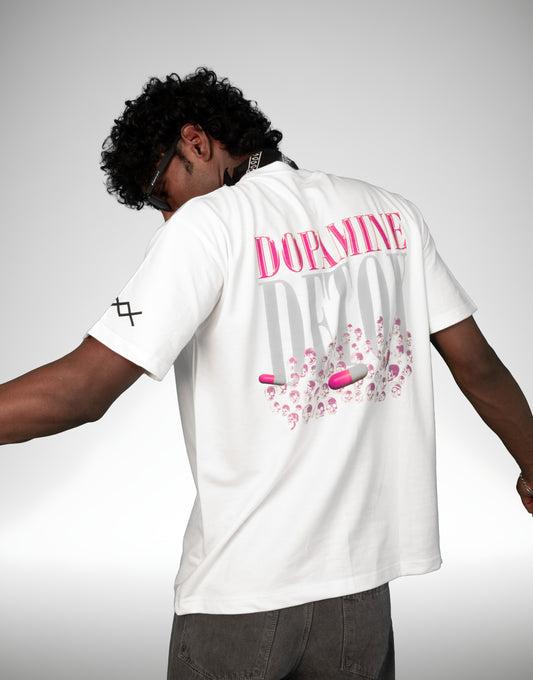 Dopamine Detox white tee