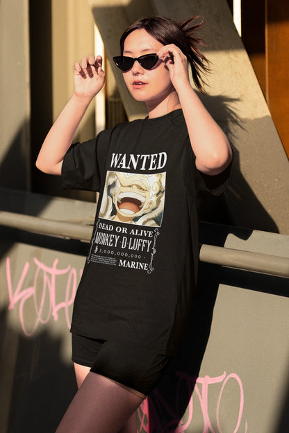 Luffy Wanted women's tee