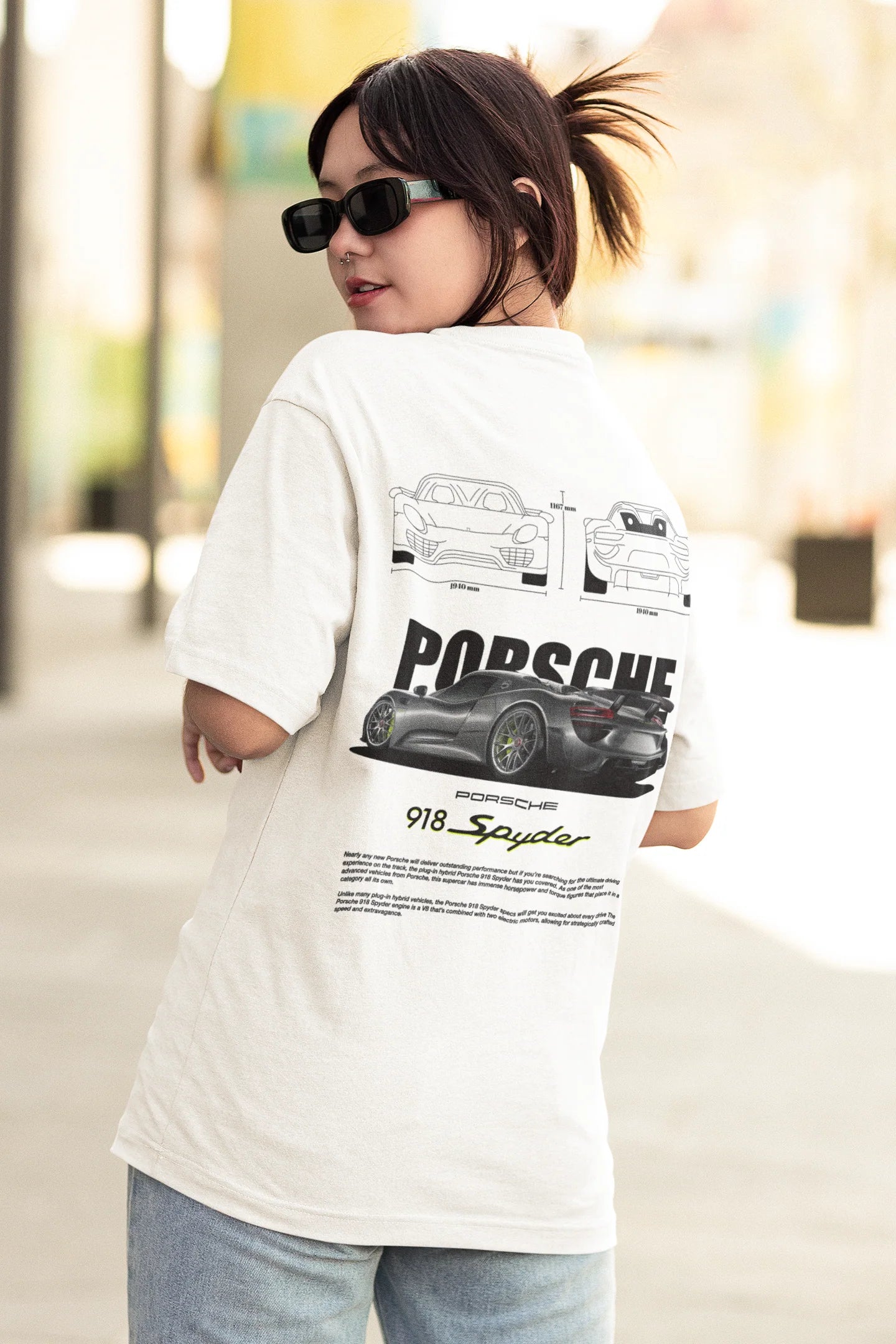 Porsche women's tee