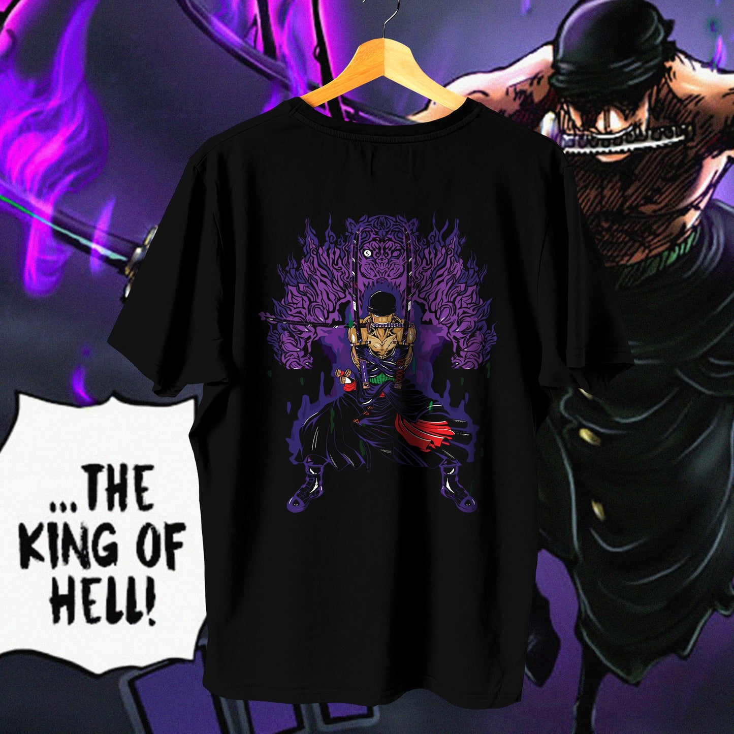 Zoro King of hell tee