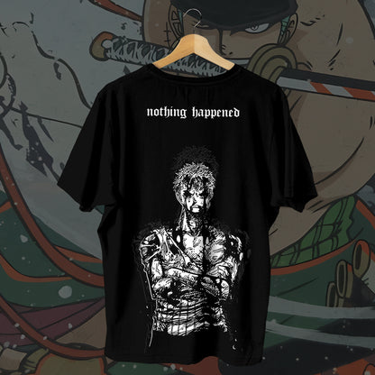 Zoro Nothing Happened Oversized Tee